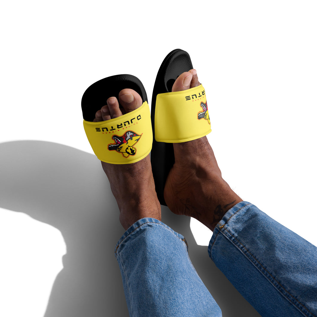 SUPPORTERS Men’s slides Yellow Guinea Bissau