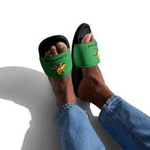 Load image into Gallery viewer, SUPPORTERS Men’s slides Green Guinea Bissau