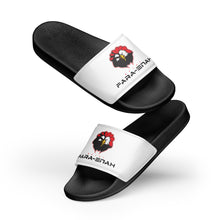 Load image into Gallery viewer, SUPPORTERS Men’s slides White Egypt FARA-ENAH