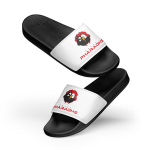 SUPPORTERS Men’s slides White Egypt PHARAOHS