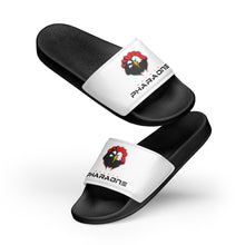 Load image into Gallery viewer, SUPPORTERS Men’s slides White Egypt PHARAONS