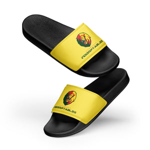 SUPPORTERS Men’s slides Yellow Cameroon