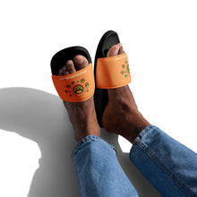 Load image into Gallery viewer, SUPPORTERS Men’s slides Orange Zambia