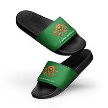 Load image into Gallery viewer, SUPPORTERS Men’s slides Green Zambia