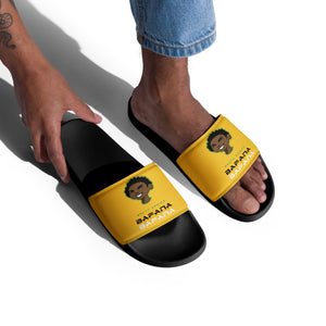 SUPPORTERS Men’s slides Yellow South Africa