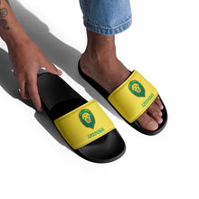 Charger l&#39;image dans la galerie, SUPPORTERS Men’s slides Yellow Senegal