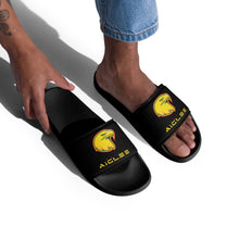 Charger l&#39;image dans la galerie, SUPPORTERS Men’s slides Black Mali