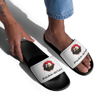 Load image into Gallery viewer, SUPPORTERS Men’s slides White Egypt FARA-ENAH