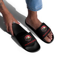 Load image into Gallery viewer, SUPPORTERS Men’s slides Black Egypt PHARAOHS