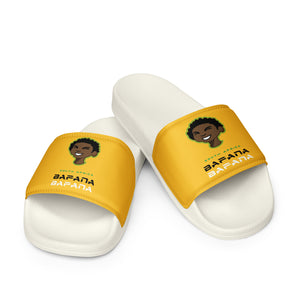 SUPPORTERS Men’s slides Yellow South Africa