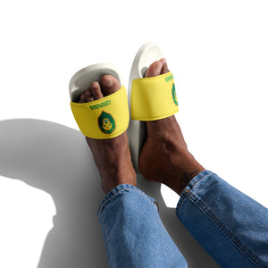 SUPPORTERS Men’s slides Yellow Senegal