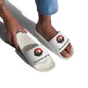 SUPPORTERS Men’s slides White Egypt PHARAONS