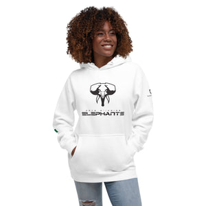 SUPPORTERS Hoodie White Unisexe Ivory Coast