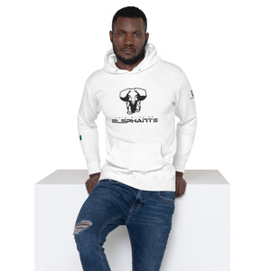 SUPPORTERS Hoodie White Unisexe Ivory Coast