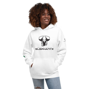 SUPPORTERS Hoodie White Unisexe Ivory Coast