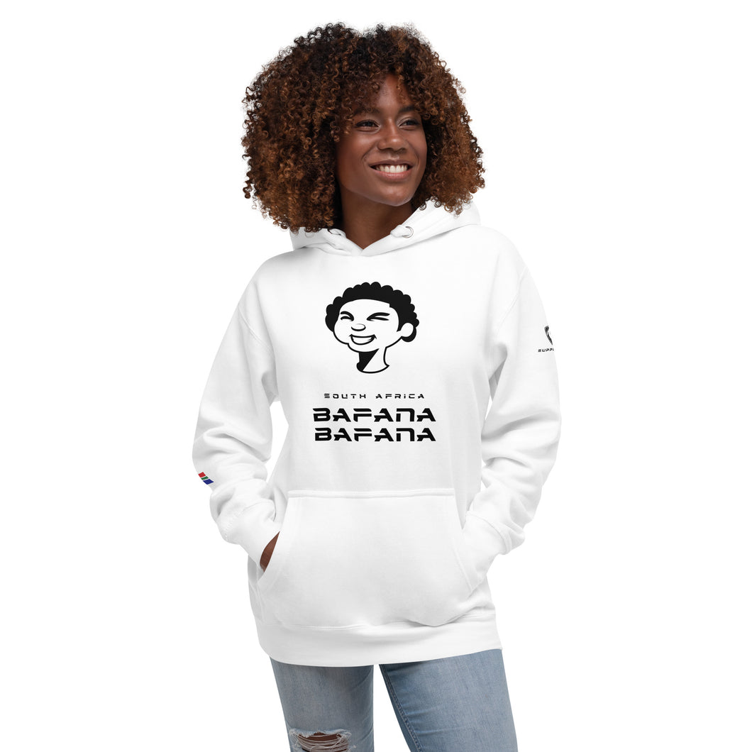 SUPPORTERS Hoodie White Unisexe South Africa