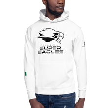 Load image into Gallery viewer, SUPPORTERS Hoodie White Unisexe Nigeria