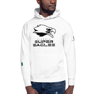 SUPPORTERS Hoodie White Unisexe Nigeria