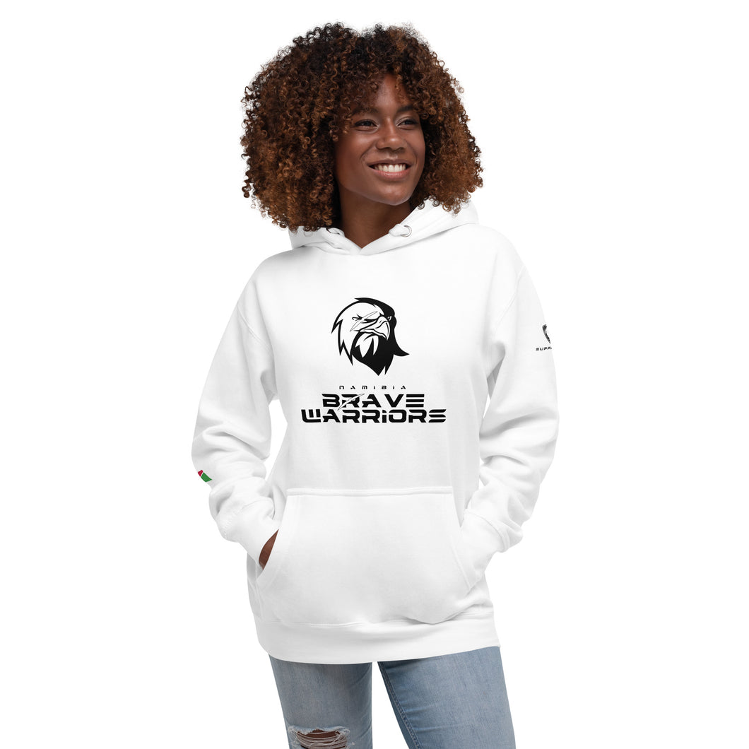 SUPPORTERS Hoodie White Unisexe Namibia