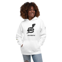 Load image into Gallery viewer, SUPPORTERS Hoodie White Unisexe Mozambique