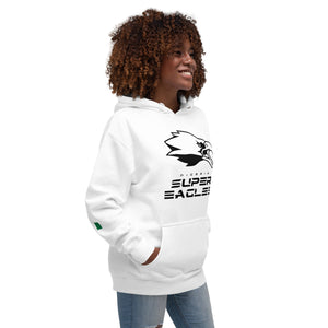 SUPPORTERS Hoodie White Unisexe Nigeria