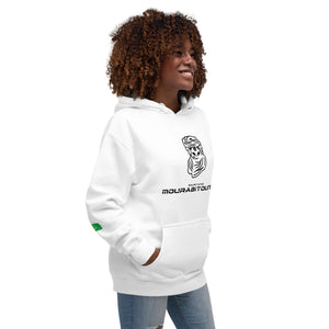 SUPPORTERS Hoodie White Unisexe Mauritania