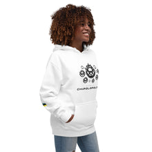 Load image into Gallery viewer, SUPPORTERS Hoodie White Unisexe Zambia