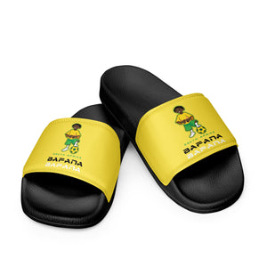 SUPPORTERS Women’s slides Yellow South Africa