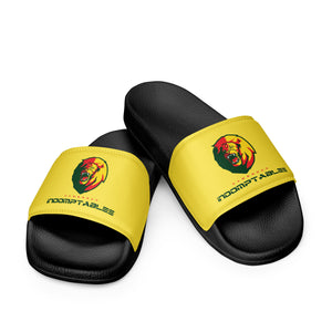 SUPPORTERS Women’s slides Yellow Cameroon