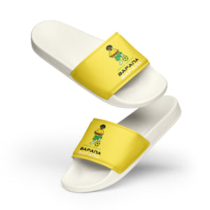 SUPPORTERS Women’s slides Yellow South Africa