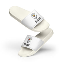 Charger l&#39;image dans la galerie, SUPPORTERS Women’s slides White Ghana